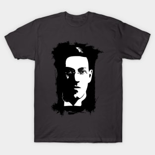 HP Lovecraft Splatter background T-Shirt